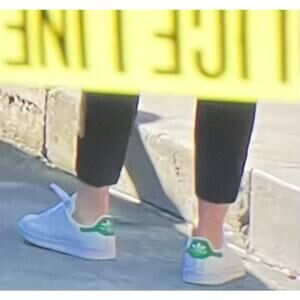 ASO NCIS  Adidas Stan Smith White Green Leather fairway sneaker men’s sz 10.5